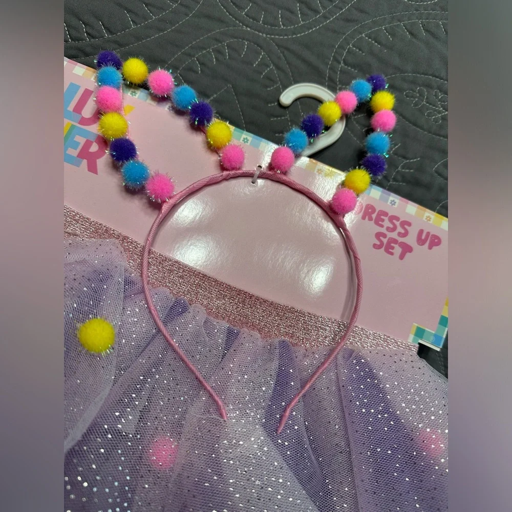 Luv Her Girls Tutu/Headband Set NWT One Size